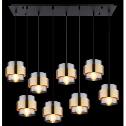 Globo - Chandelier on a string 8xE27/60W/230V