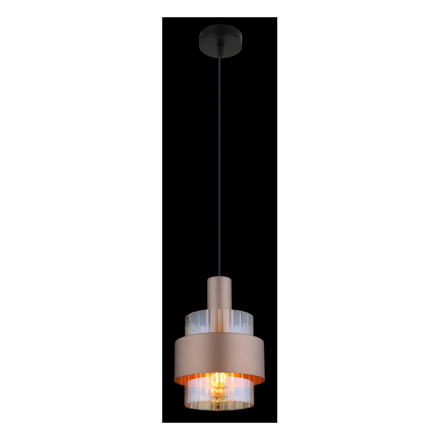 Globo - Chandelier on a string 1xE27/60W/230V d. 18,5 cm