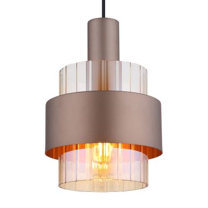 Globo - Chandelier on a string 1xE27/60W/230V d. 18,5 cm