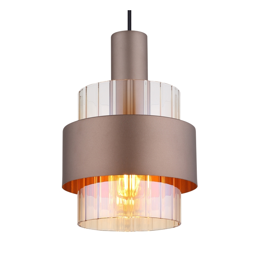 Globo - Chandelier on a string 1xE27/60W/230V d. 18,5 cm