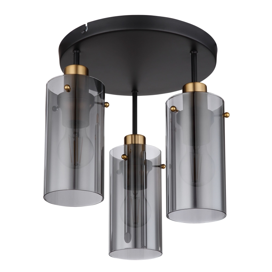 Globo - Surface-mounted chandelier 3xE27/40W/230V