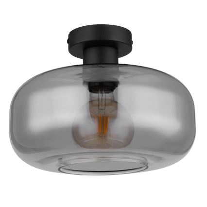 Globo - Surface-mounted chandelier 1xE27/40W/230V d. 28 cm grey