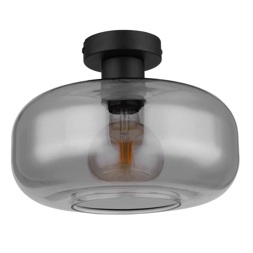 Globo - Surface-mounted chandelier 1xE27/40W/230V d. 28 cm grey