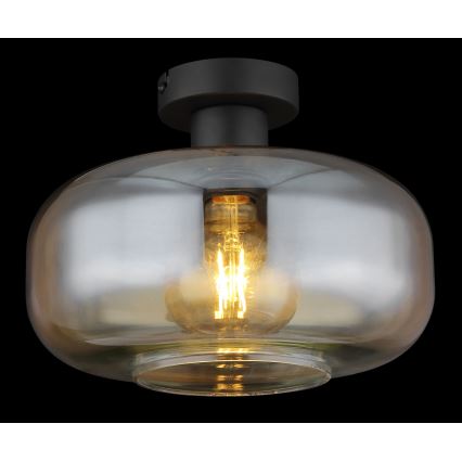 Globo - Surface-mounted chandelier 1xE27/40W/230V d. 28 cm clear