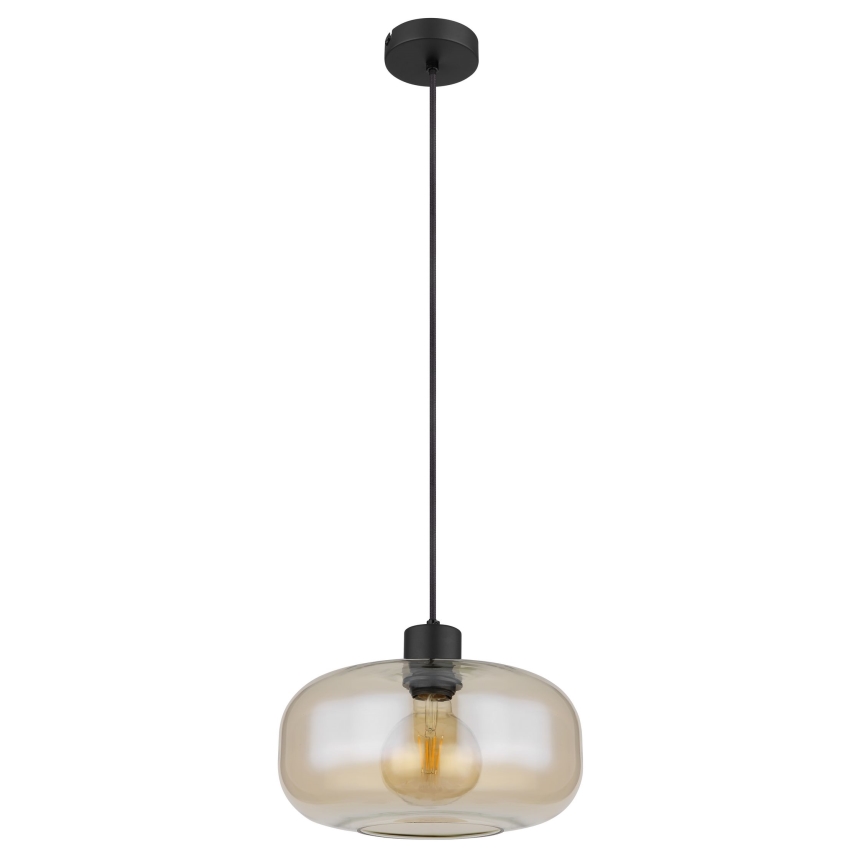 Globo - Chandelier on a string 1xE27/40W/230V d. 28 cm clear