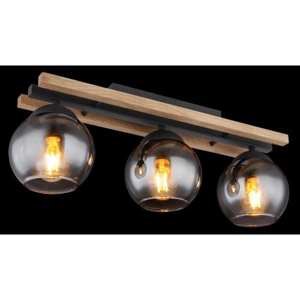 Globo - Surface-mounted chandelier 3xE27/25W/230V