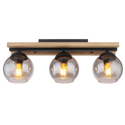 Globo - Surface-mounted chandelier 3xE27/25W/230V