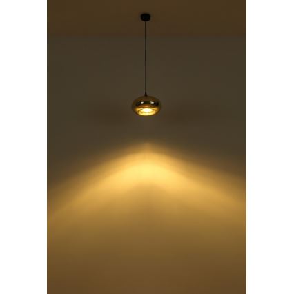 Globo - Chandelier on a string 1xE27/60W/230V copper