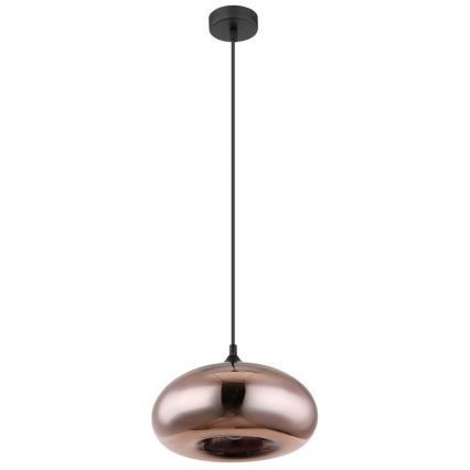 Globo - Chandelier on a string 1xE27/60W/230V copper
