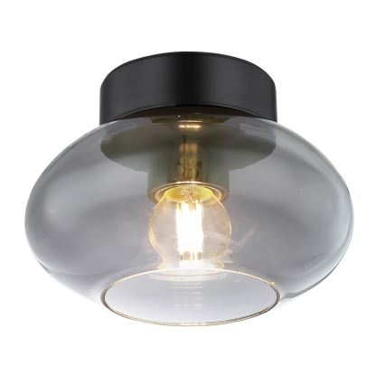 Globo - Ceiling Light 1xE27ILLU/40W/230V Black