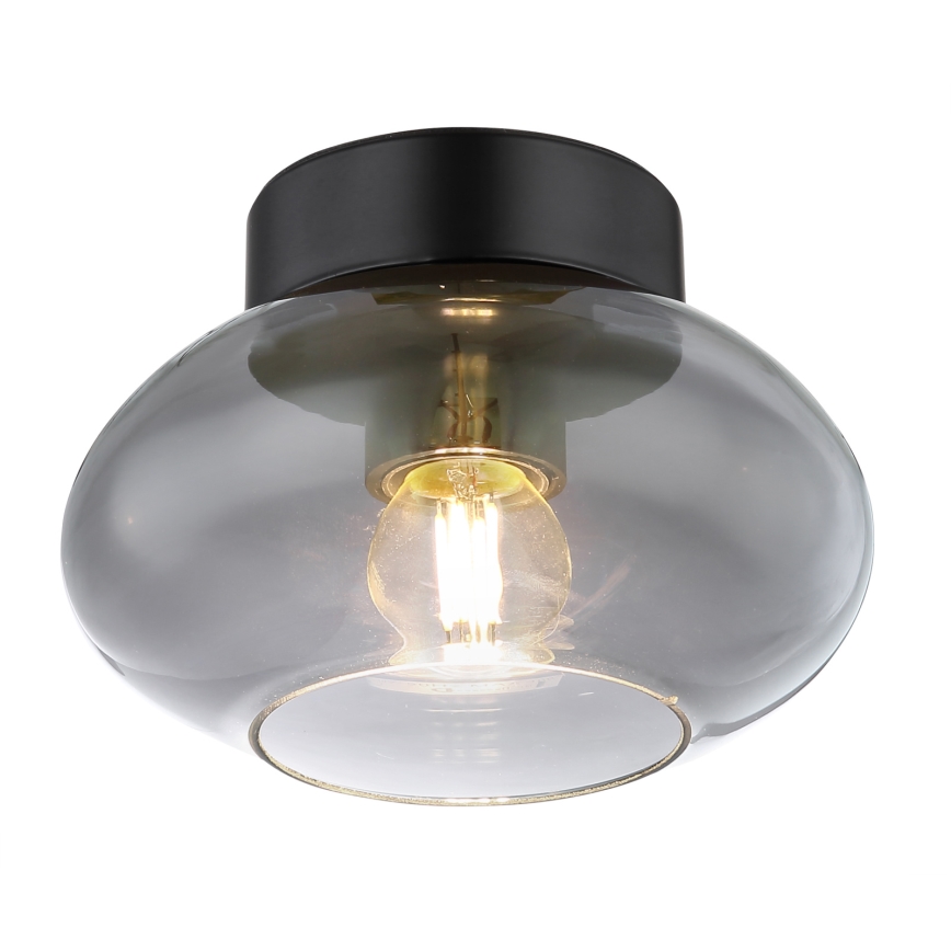Globo - Ceiling Light 1xE27ILLU/40W/230V Black