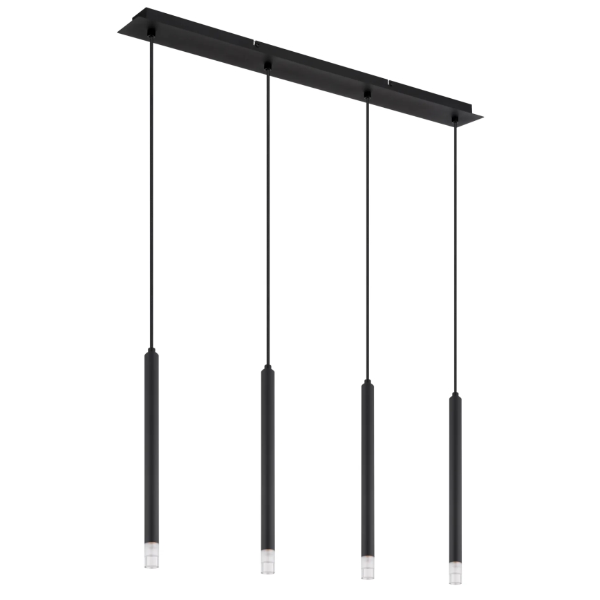 Globo - Chandelier on a string 4xG9/4W/230V black