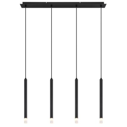 Globo - Chandelier on a string 4xG9/4W/230V black