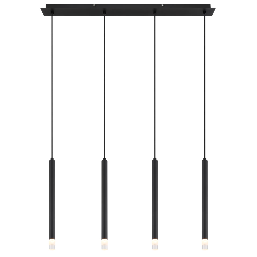 Globo - Chandelier on a string 4xG9/4W/230V black