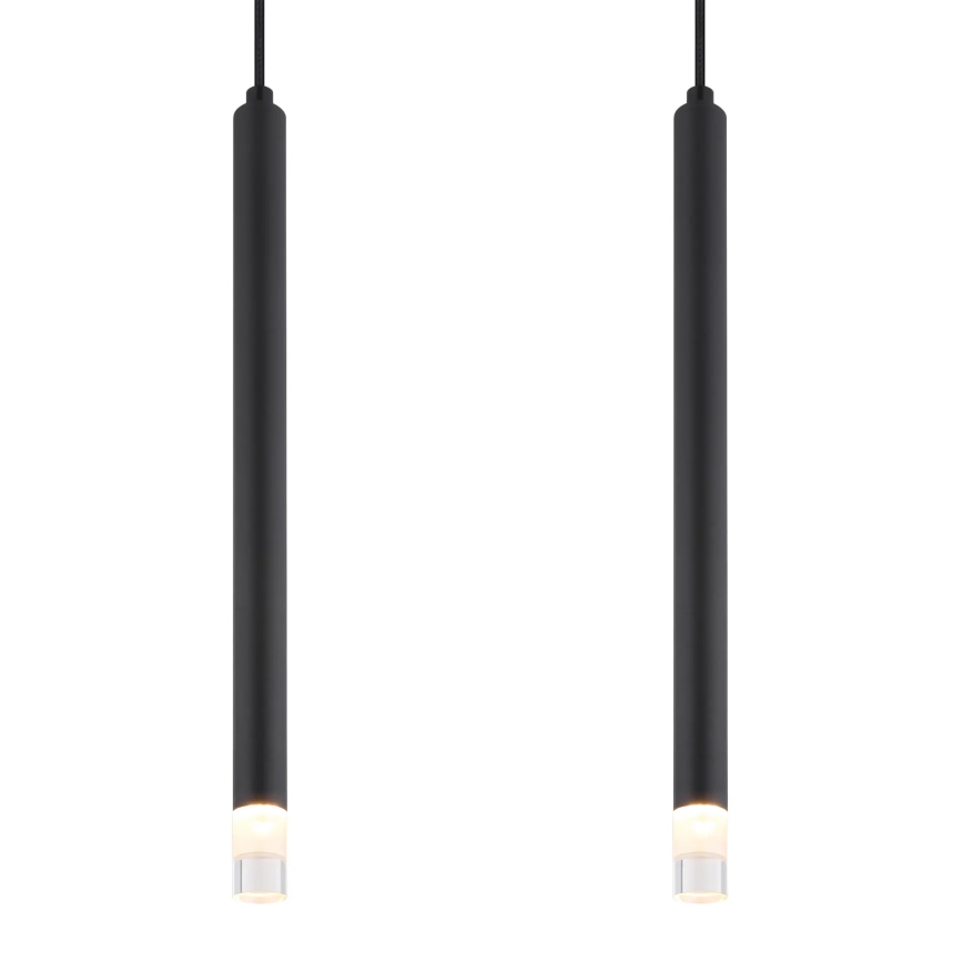 Globo - Chandelier on a string 4xG9/4W/230V black