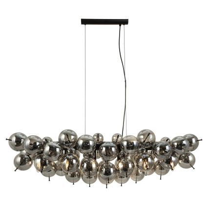 Globo - Cable Pendant Light 6xE14/25W/230V Black