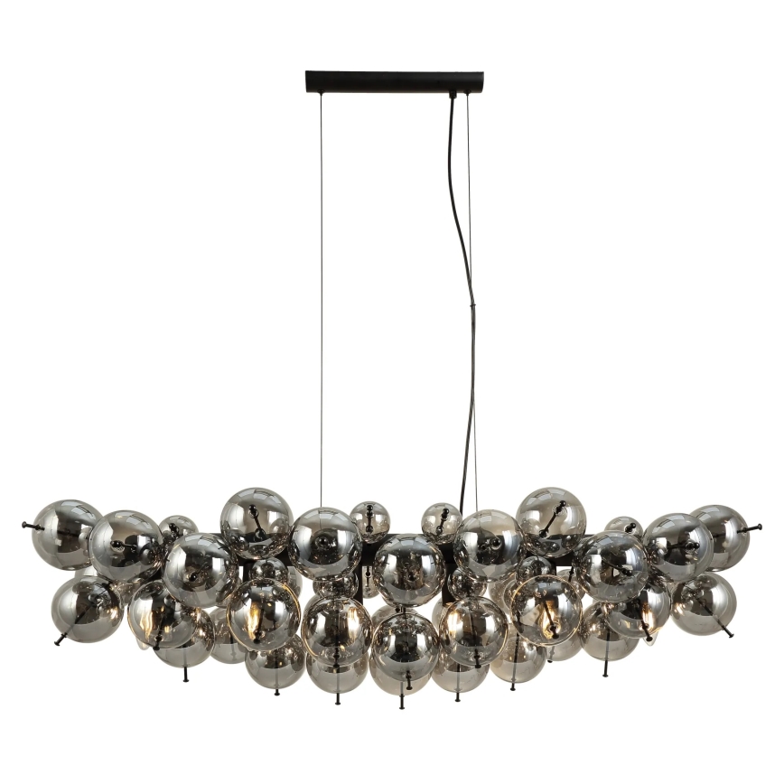 Globo - Cable Pendant Light 6xE14/25W/230V Black