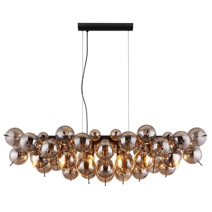 Globo - Cable Pendant Light 6xE14/25W/230V Black