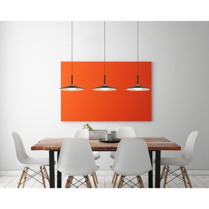 Globo - LED Pendant on Cable LED/24W/230V 4000K Black