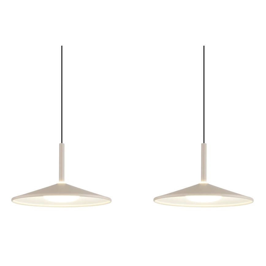 Globo - Cable-suspended LED pendant LED/24W/230V 4000K beige