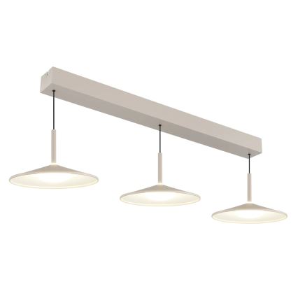 Globo - Cable-suspended LED pendant LED/24W/230V 4000K beige