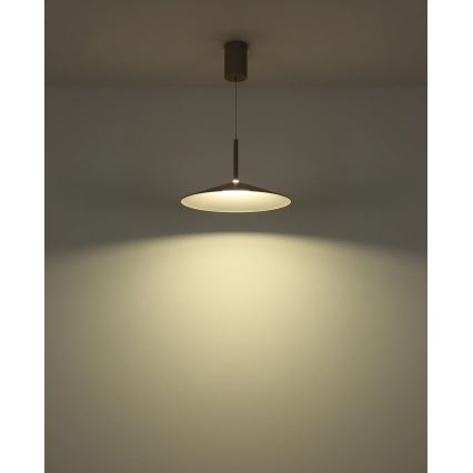Globo - Cable-Suspended LED Pendant LED/18W/230V 4000K Beige