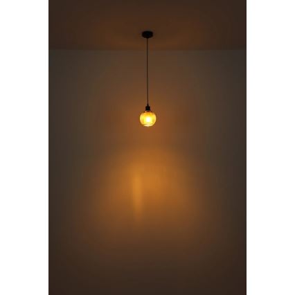 Globo - Chandelier on a string 1xE27/25W/230V d. 15 cm green