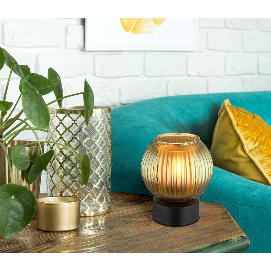 Globo - Table lamp 1xE27/25W/230V d. 15 cm green
