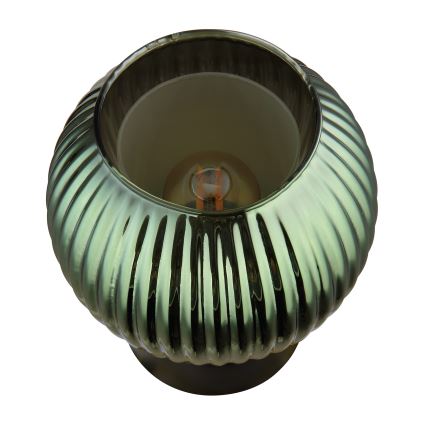 Globo - Table lamp 1xE27/25W/230V d. 15 cm green