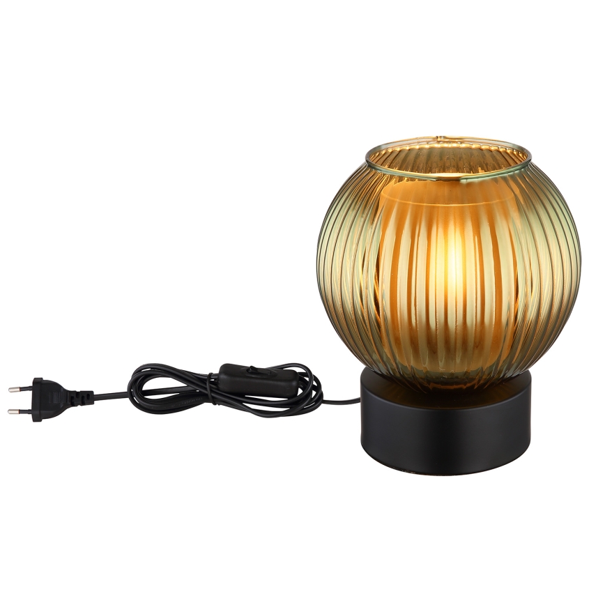Globo - Table lamp 1xE27/25W/230V d. 15 cm green
