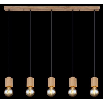 Globo 15655-5H - Chandelier on a string ERNA 5xE27/60W/230V