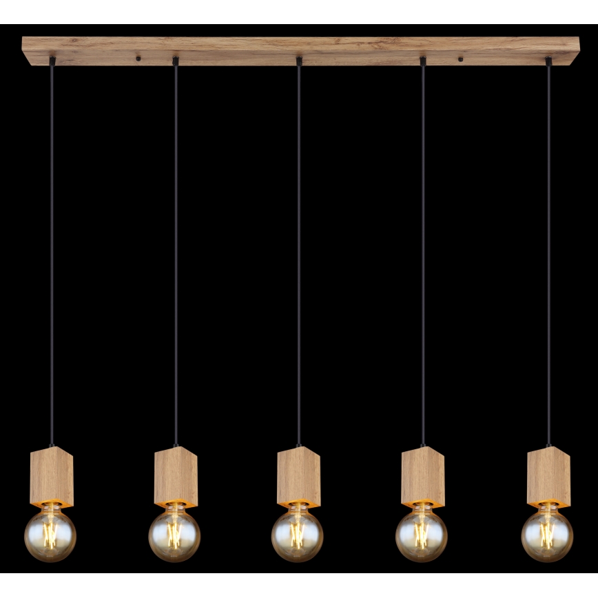 Globo 15655-5H - Chandelier on a string ERNA 5xE27/60W/230V