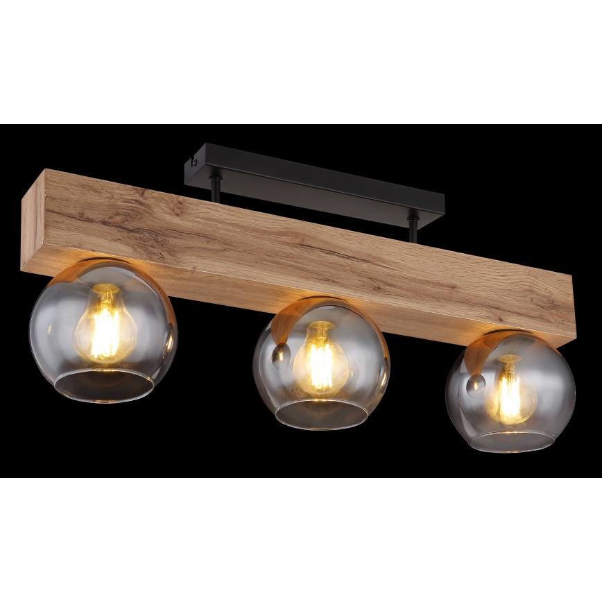 Globo - Surface-mounted chandelier 3xE27/40W/230V