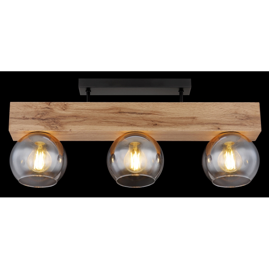 Globo - Surface-mounted chandelier 3xE27/40W/230V