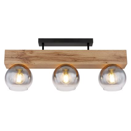Globo - Surface-mounted chandelier 3xE27/40W/230V