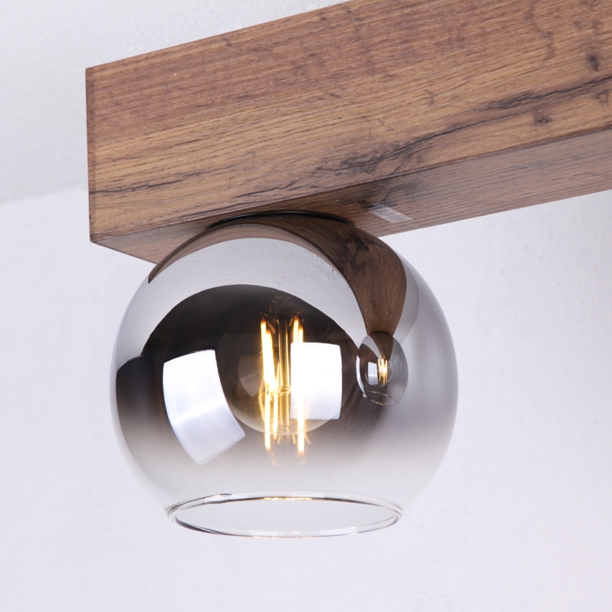 Globo - Surface-mounted chandelier 3xE27/40W/230V