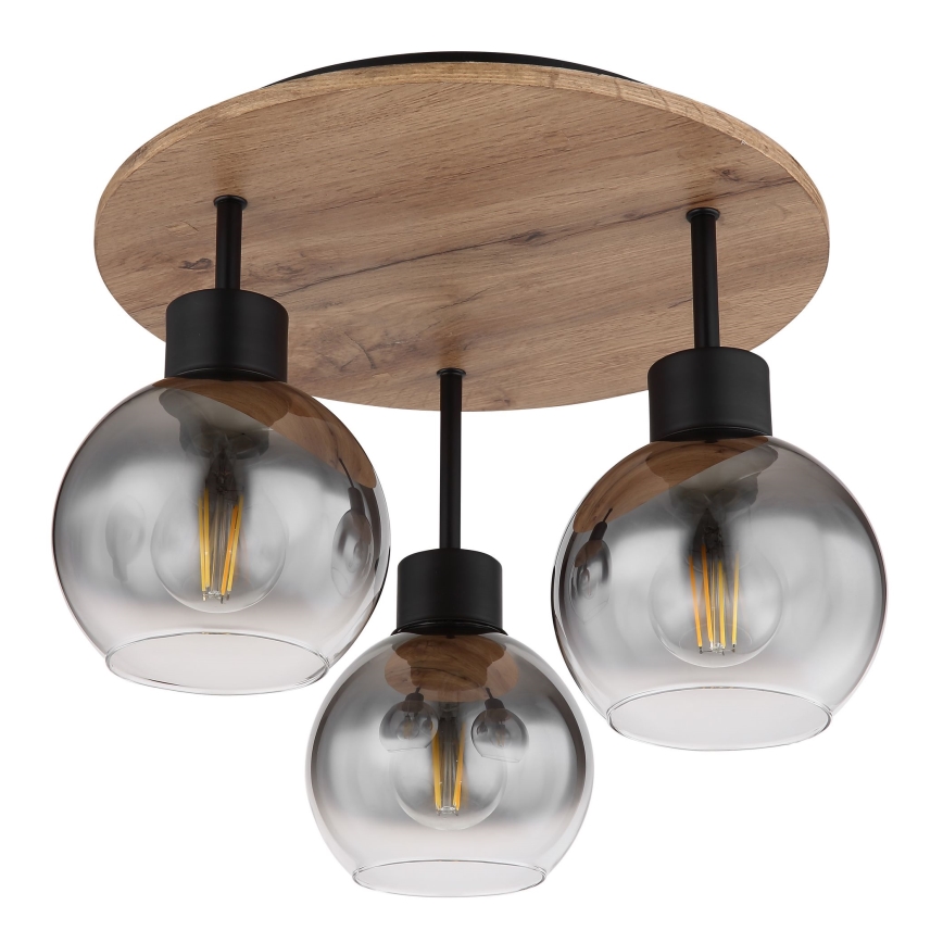 Globo - Surface-mounted chandelier 3xE27/40W/230V