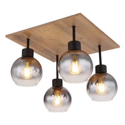 Globo - Flush-mounted ceiling light 4xE27/40W/230V