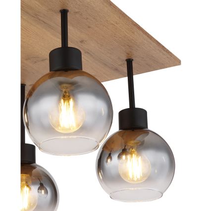 Globo - Flush-mounted ceiling light 4xE27/40W/230V
