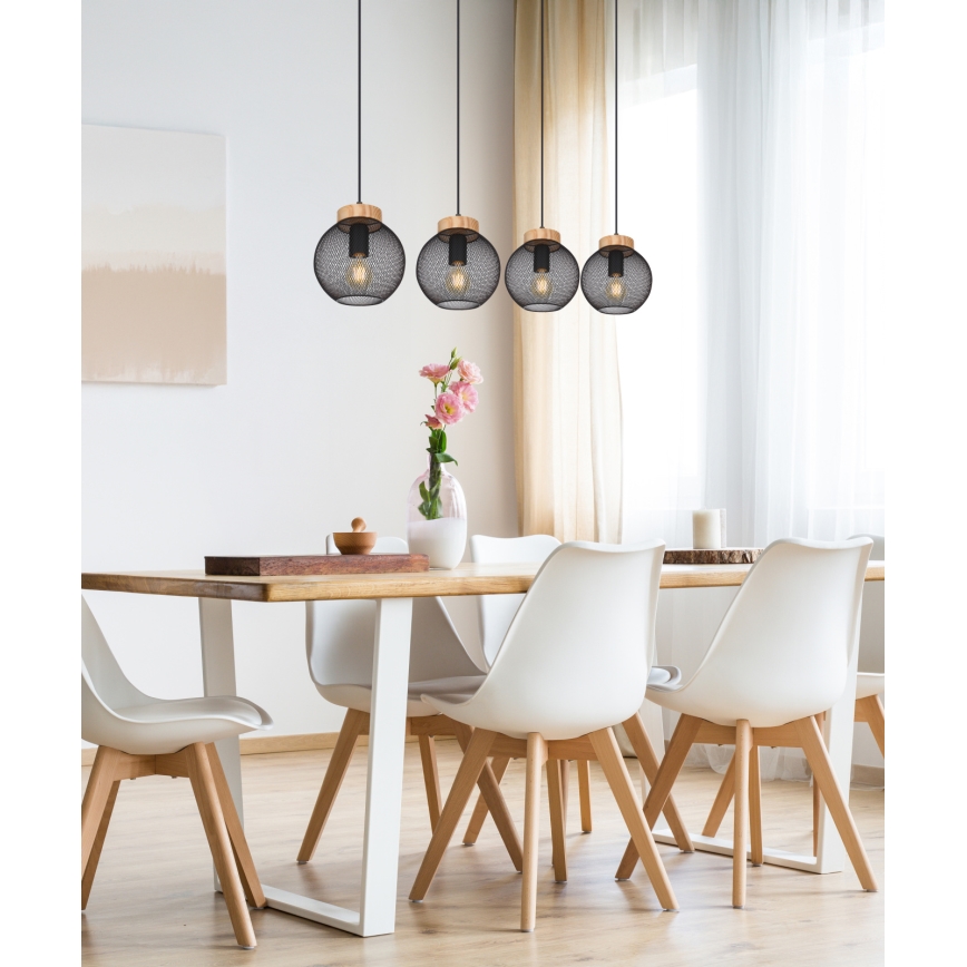 Globo - Cable pendant light 4xE27/40W/230V
