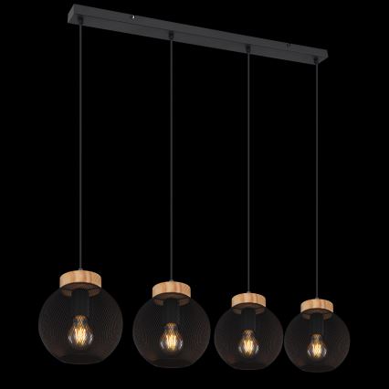 Globo - Cable pendant light 4xE27/40W/230V