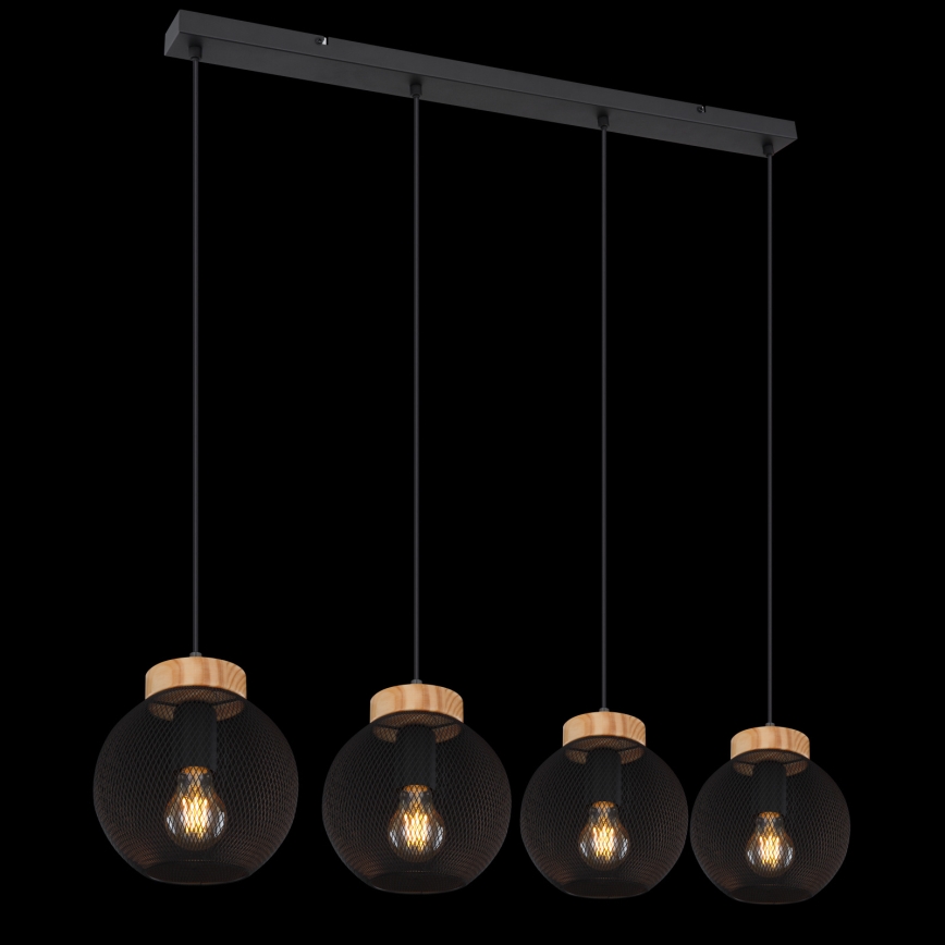 Globo - Cable pendant light 4xE27/40W/230V