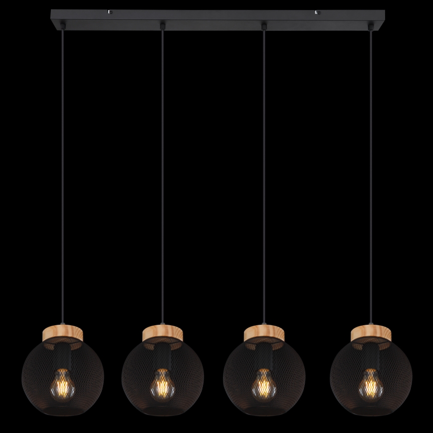 Globo - Cable pendant light 4xE27/40W/230V
