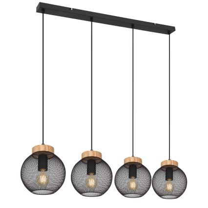 Globo - Cable pendant light 4xE27/40W/230V