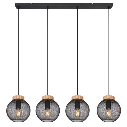 Globo - Cable pendant light 4xE27/40W/230V
