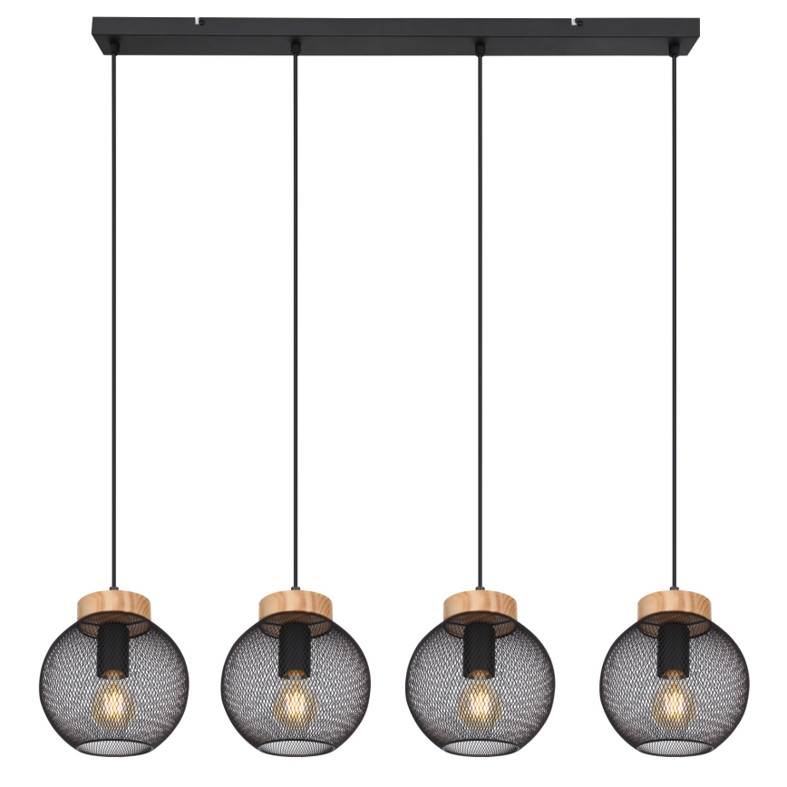 Globo - Cable pendant light 4xE27/40W/230V
