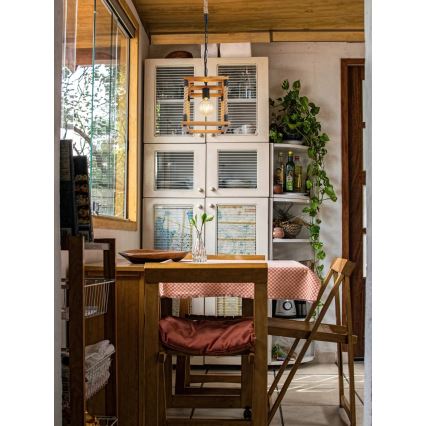 Globo 15691H - Chandelier on a string VERNON 1xE27/60W/230V