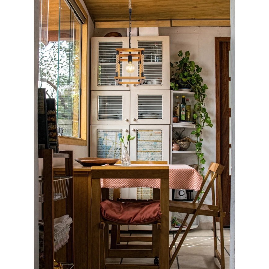 Globo 15691H - Chandelier on a string VERNON 1xE27/60W/230V
