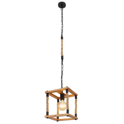 Globo 15691H - Chandelier on a string VERNON 1xE27/60W/230V