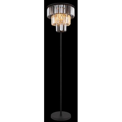 Globo - Floor lamp 3xE27/40W/230V d. 40 cm black